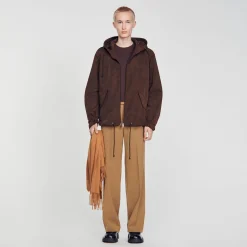 Sandro Paris Abrigos & Cazadoras<Cazadora Con Capucha