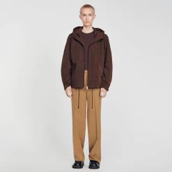 Sandro Paris Abrigos & Cazadoras<Cazadora Con Capucha