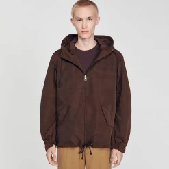 Sandro Paris Abrigos & Cazadoras<Cazadora Con Capucha