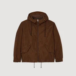 Sandro Paris Abrigos & Cazadoras<Cazadora Con Capucha