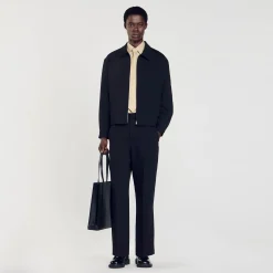 Sandro Paris Abrigos & Cazadoras<Cazadora Con Cremallera