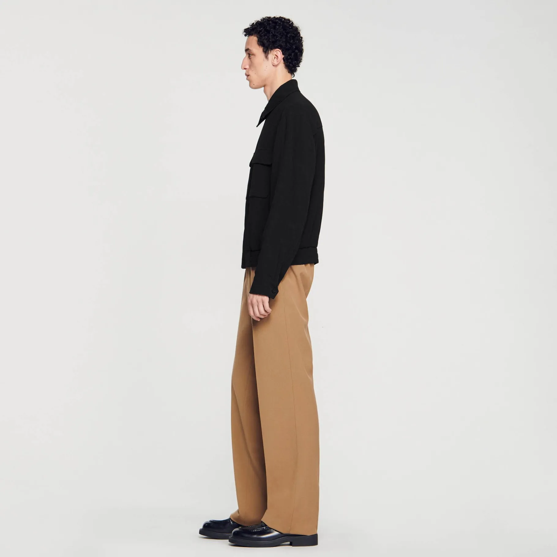 Sandro Paris Abrigos & Cazadoras<Cazadora Con Cremallera