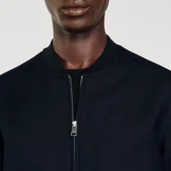 Sandro Paris Abrigos & Cazadoras<Cazadora De Beisbol Con Cremallera