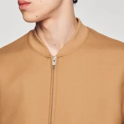 Sandro Paris Abrigos & Cazadoras<Cazadora De Beisbol Con Cremallera