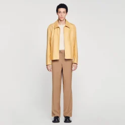 Sandro Paris Abrigos & Cazadoras<Cazadora De Cuero