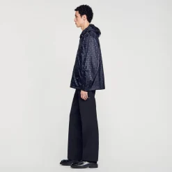 Sandro Paris Abrigos & Cazadoras<Cazadora De Nailon Square Cross