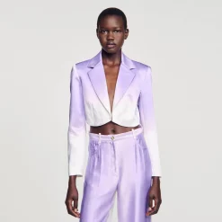 Sandro Paris Trajes<Chaqueta Corta De Traje