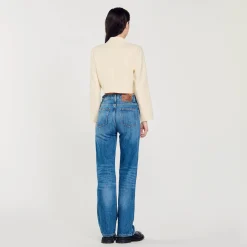 Sandro Paris Trajes<Chaqueta Corta De Tweed Abotonada