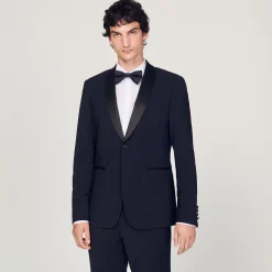 Sandro Paris Trajes & Smokings<Chaqueta De Esmoquin Con Saten