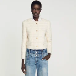 Sandro Paris Cazadoras & Chaquetas<Chaqueta De Sarga