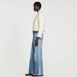 Sandro Paris Cazadoras & Chaquetas<Chaqueta De Sarga