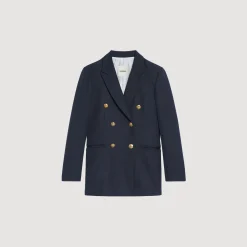 Sandro Paris Trajes<Chaqueta De Sastre Con Doble Botonadura