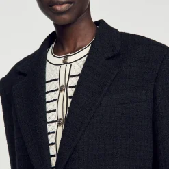 Sandro Paris Trajes<Chaqueta De Sastre De Sarga