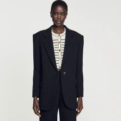 Sandro Paris Trajes<Chaqueta De Sastre De Sarga