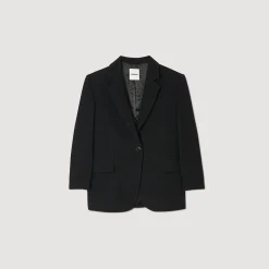 Sandro Paris Trajes<Chaqueta De Sastre De Sarga