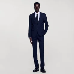 Sandro Paris Trajes & Smokings<Chaqueta De Traje Clasica De Lana