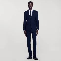 Sandro Paris Trajes & Smokings<Chaqueta De Traje Clasica De Lana