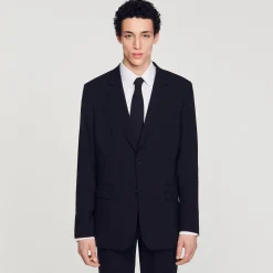 Sandro Paris Trajes & Smokings<Chaqueta De Traje De Lana Virgen