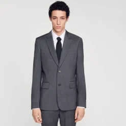 Sandro Paris Trajes & Smokings<Chaqueta De Traje De Lana