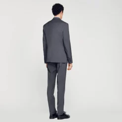 Sandro Paris Trajes & Smokings<Chaqueta De Traje De Lana