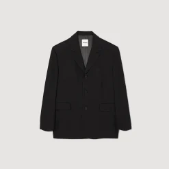 Sandro Paris Trajes & Smokings<Chaqueta De Traje Sobredimensionada