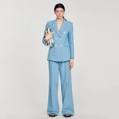 Sandro Paris Trajes<Chaqueta Sastre De Tweed