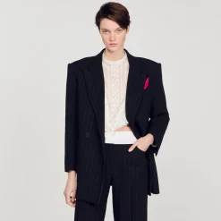 Sandro Paris Trajes<Chaqueta Sastre Oversize