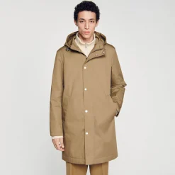 Sandro Paris Abrigos & Cazadoras<Chubasquero Mac