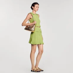 Sandro Paris Conjuntos<Falda Corta De Punto