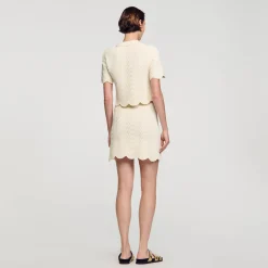 Sandro Paris Faldas & Shorts<Falda Corta De Punto