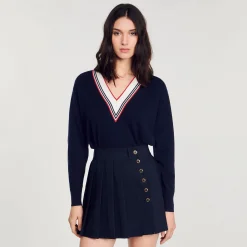 Sandro Paris Faldas & Shorts<Falda Corta Plisada