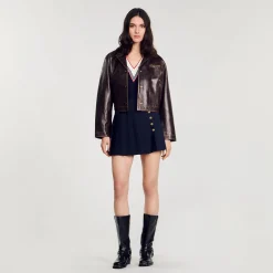 Sandro Paris Faldas & Shorts<Falda Corta Plisada