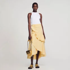 Sandro Paris Faldas & Shorts<Falda Larga Asimetrica