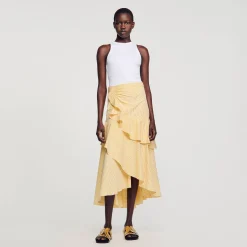 Sandro Paris Faldas & Shorts<Falda Larga Asimetrica