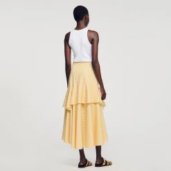 Sandro Paris Faldas & Shorts<Falda Larga Asimetrica