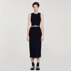 Sandro Paris Conjuntos<Falda Larga De Punto