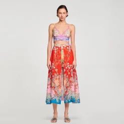 Sandro Paris Faldas & Shorts<Falda Larga Trampantojo