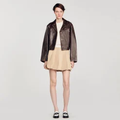 Sandro Paris Faldas & Shorts<Falda Plisada