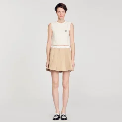Sandro Paris Faldas & Shorts<Falda Plisada