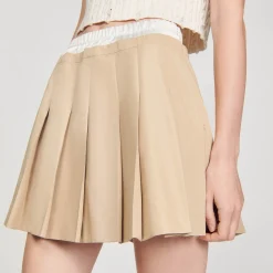 Sandro Paris Faldas & Shorts<Falda Plisada