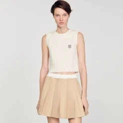 Sandro Paris Faldas & Shorts<Falda Plisada