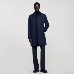 Sandro Paris Abrigos & Cazadoras<Impermeable De Tejido Tecnico