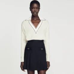 Sandro Paris Jerseys & Cárdigans<Jersey Con Cuello De Polo