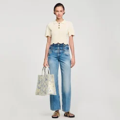 Sandro Paris Jerseys & Cárdigans<Jersey Corto De Punto