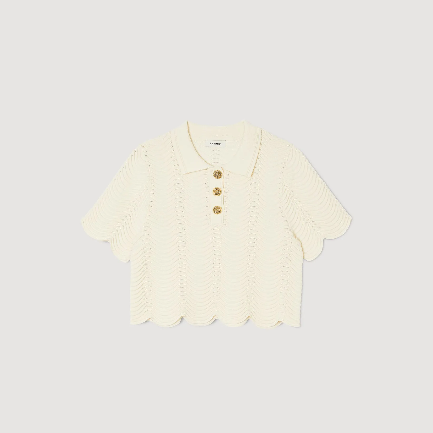 Sandro Paris Jerseys & Cárdigans<Jersey Corto De Punto