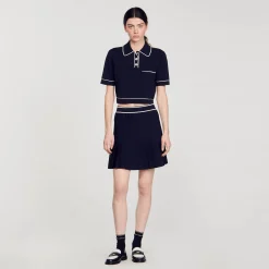 Sandro Paris Jerseys & Cárdigans<Jersey Corto Tipo Polo