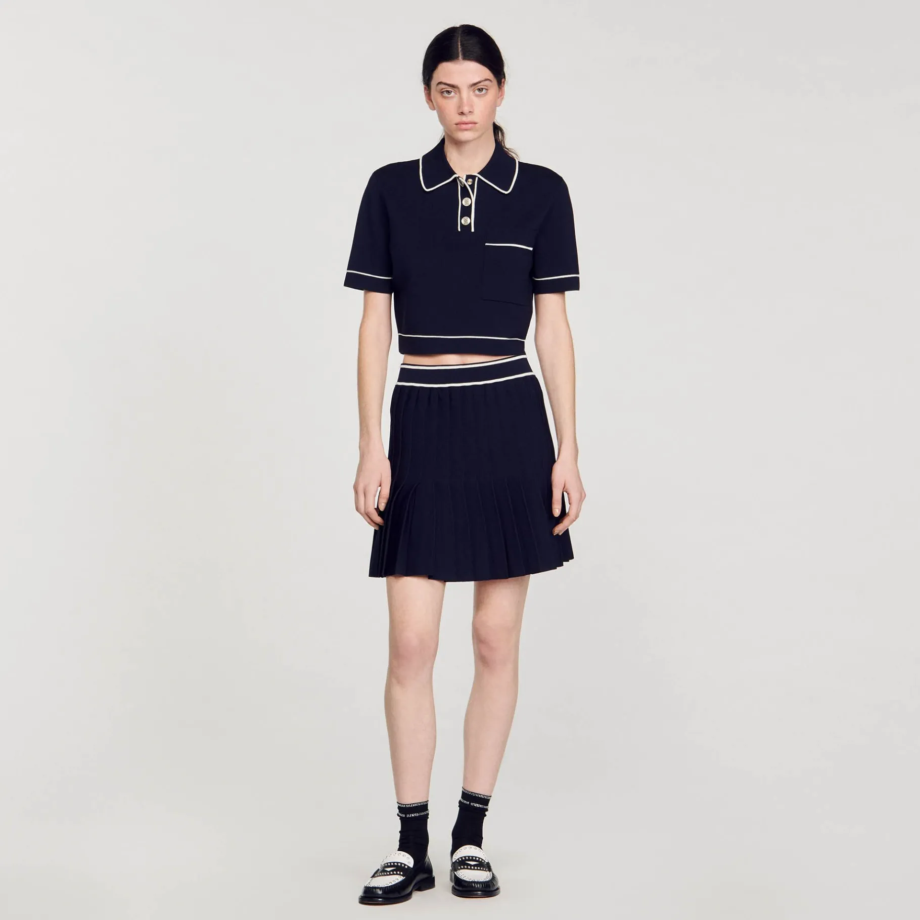 Sandro Paris Jerseys & Cárdigans<Jersey Corto Tipo Polo