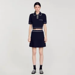 Sandro Paris Jerseys & Cárdigans<Jersey Corto Tipo Polo