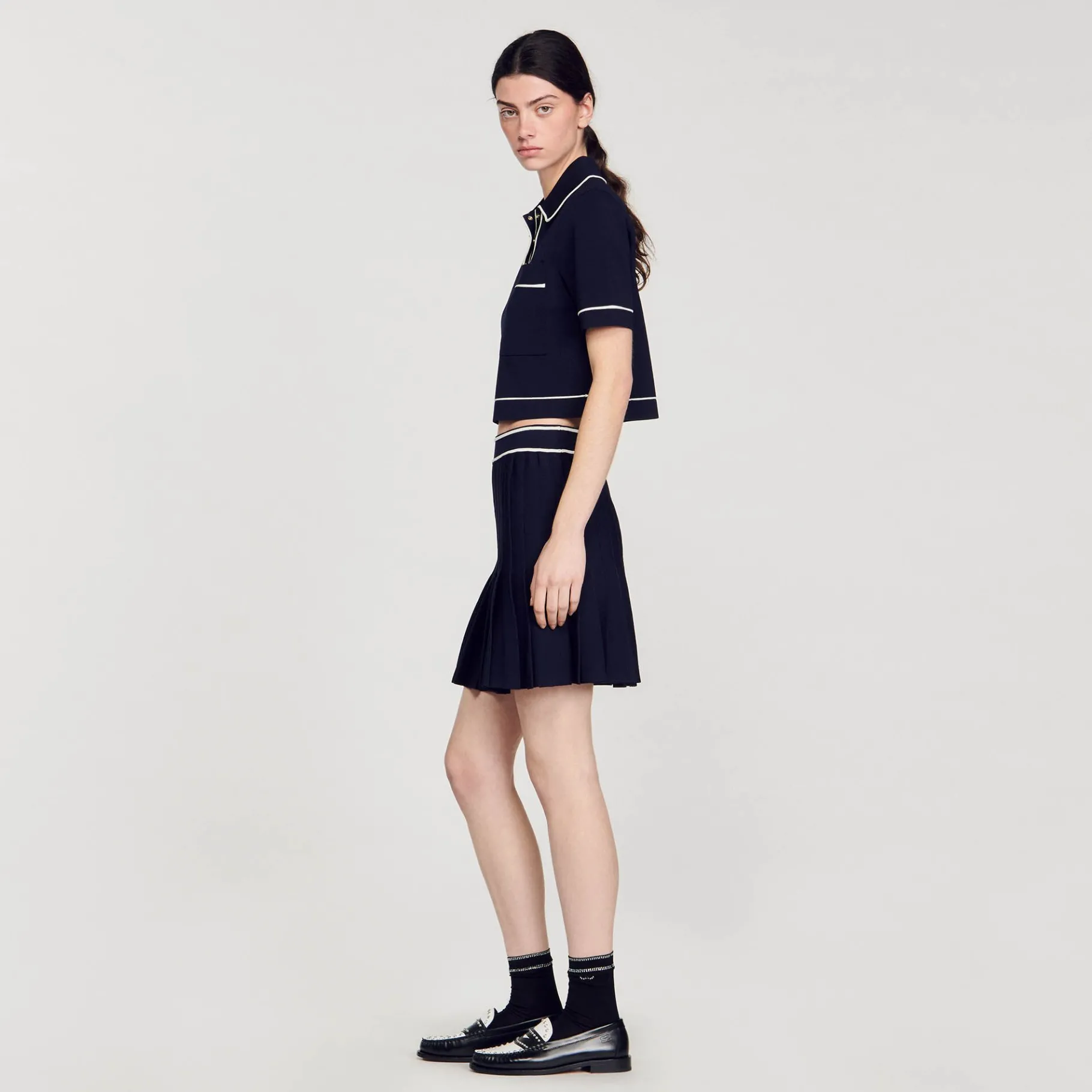 Sandro Paris Jerseys & Cárdigans<Jersey Corto Tipo Polo