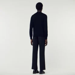 Sandro Paris Jerséis & Chalecos<Jersey De Cuello Chimenea